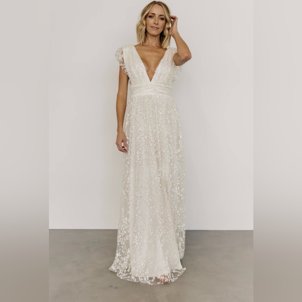 NWT: Baltic Born Arlene Shimmer Gown